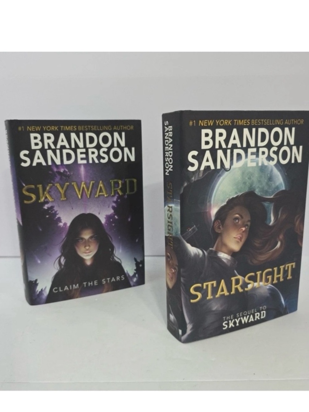 Brandon Sanderson First Edition Hardcover Books